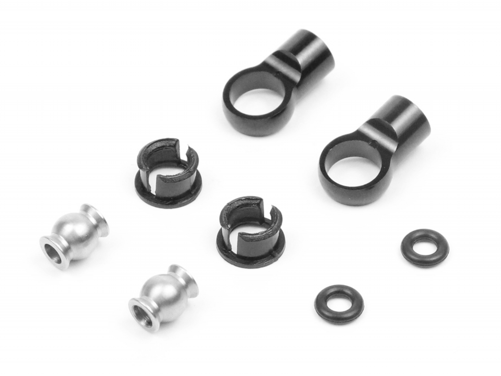 Boom Racing Miscellaneous All M3 Aluminum Rod Ends for KUDU™ Scale Shock Absorber (2)