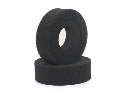 Boom Racing Miscellaneous All 1.55 Dual 2-Stage Open (Soft) / Closed (Hard) Cell Foam Rock Crawling Inserts for 4.19in (106mm) RC Crawler Tires (2) Black