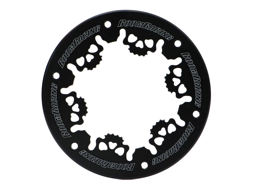 Boom Racing Miscellaneous All KRAIT™ SKULL Aluminum 1.9 Beadlock Ring (4) Black