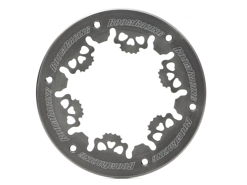 Boom Racing Miscellaneous All KRAIT™ SKULL Aluminum 1.9 Beadlock Ring (4) Gun Metal
