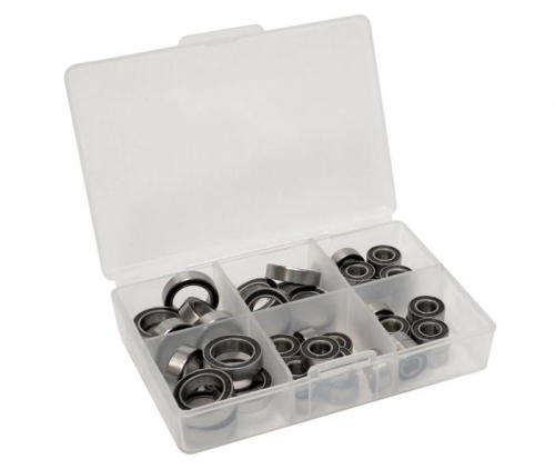 Boom Racing Boom Racing BRX01 High Performance Full Ball Bearings Set Rubber Sealed (32pcs) for BRX01/BRX02