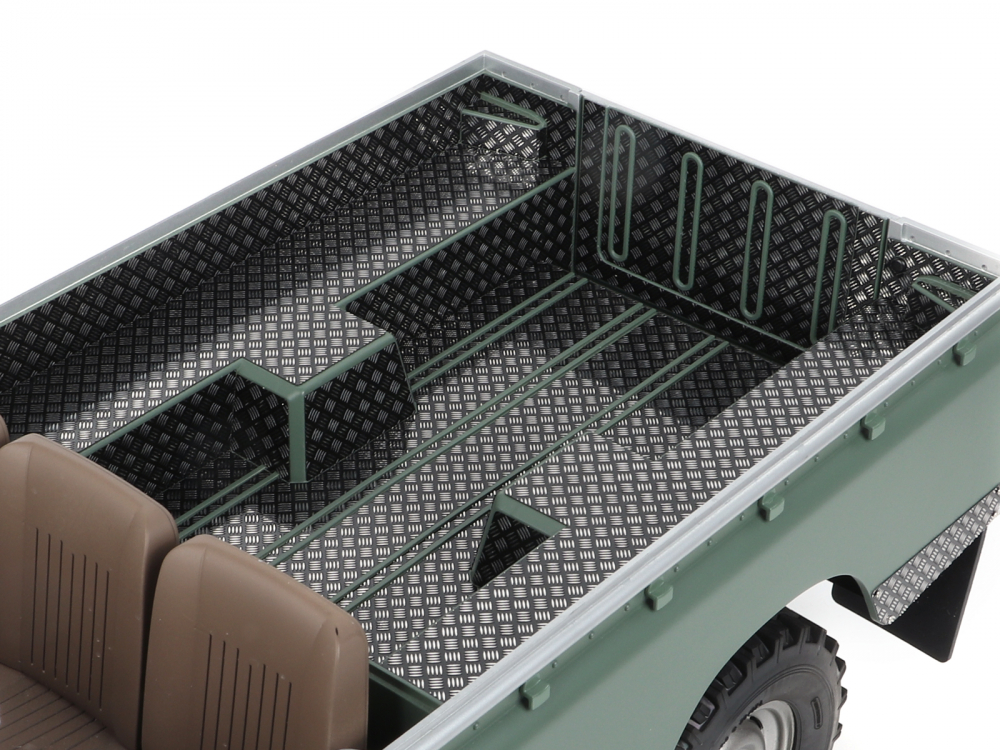 Boom Racing Boom Racing BRX02 88 KUDU™ Stainless Steel Diamond Plate Set for Series Land Rover® 88 (Rear Bed) Black