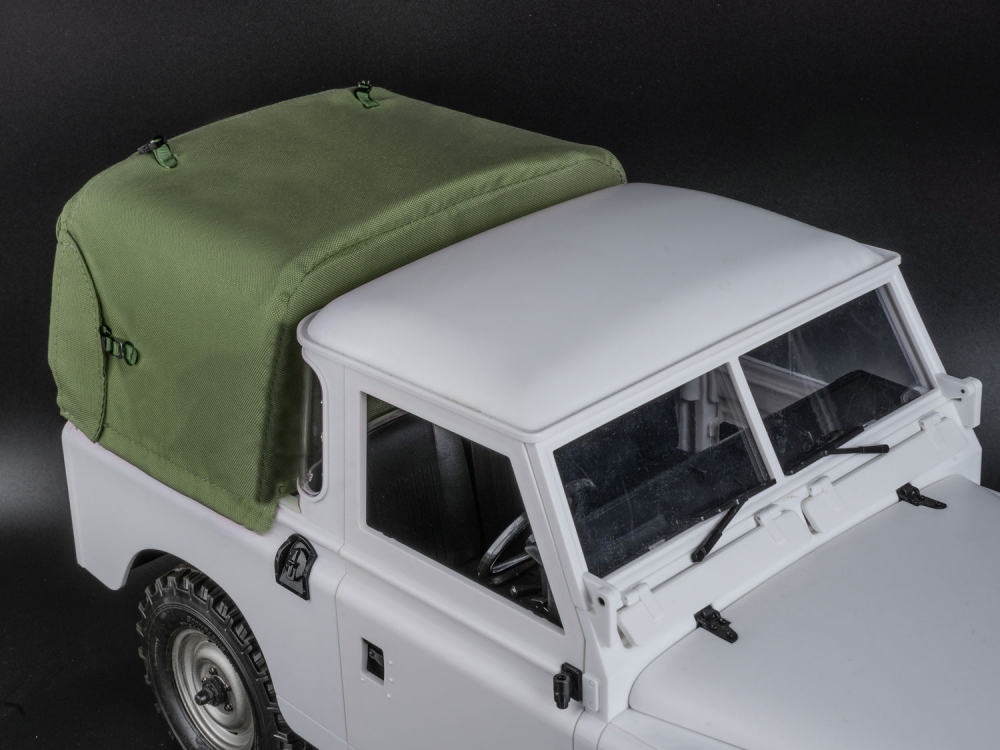 Boom Racing Boom Racing BRX02 88 KUDU™ 3/4 Canvas Soft Top for Series Land Rover® 88 Green