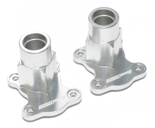 Boom Racing Gmade R1 Aluminum Rear Axle Lock-out (2) Silver