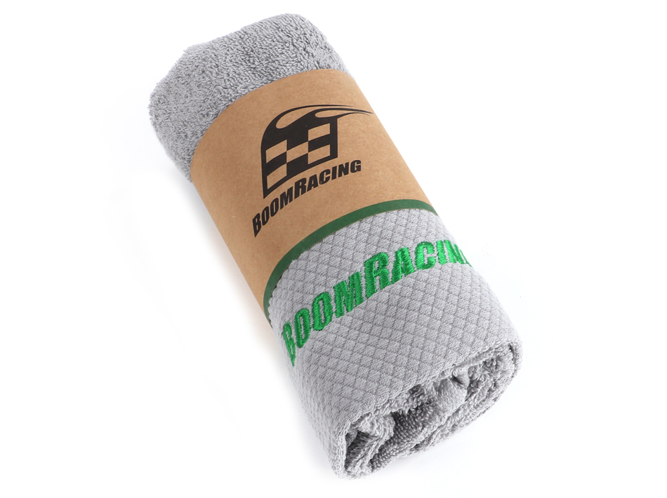 Boom Racing Miscellaneous All Team Trail Towel Gray