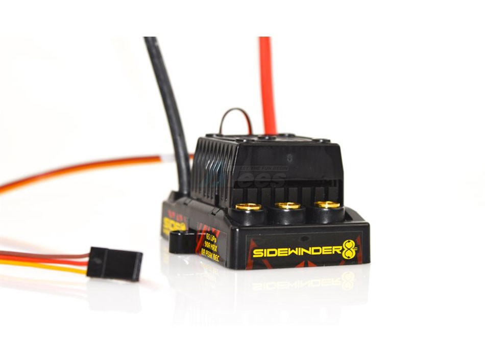 Castle Creations Miscellaneous All Sidewinder 8TH ESC, 25.2V ESC, 8A Peak BEC, WP