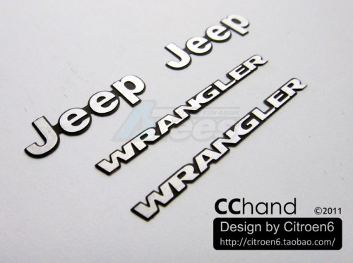 CChand Tamiya CC01 Tamiya CC01 Wrangler Metal Logo