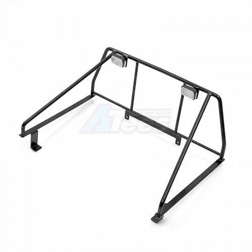 CChand Boom Racing BRX01 Metal Rolling Rack + Rear Light for LC70 Body