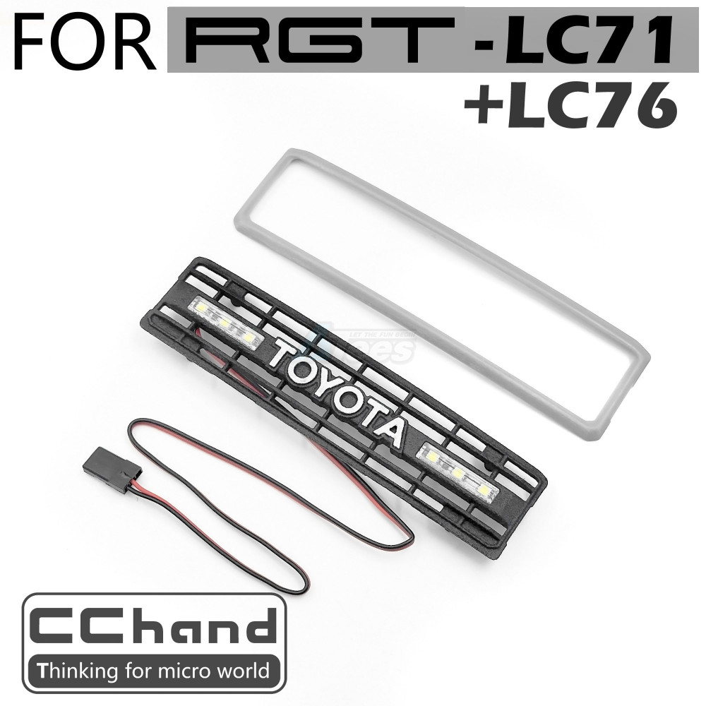 CChand RGT EX86020 INTRUDER Toyota Grill +Light (Gray)