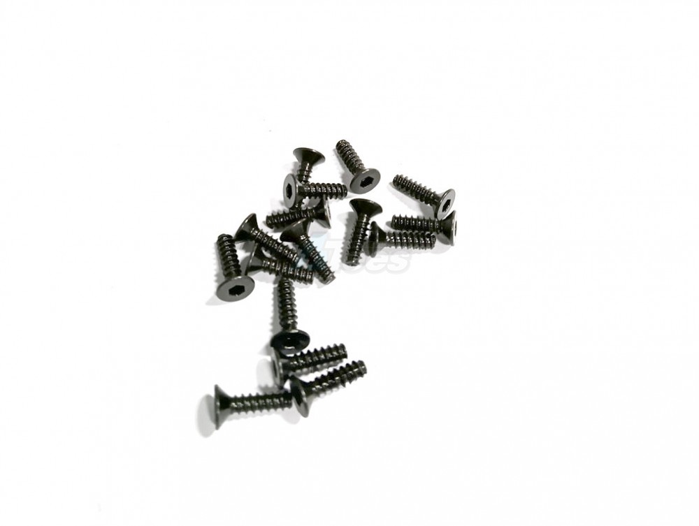 DHK DHK Optimus (8383) Flathead Screw-coarse Thread (KB2.6*10mm) (16 pcs)