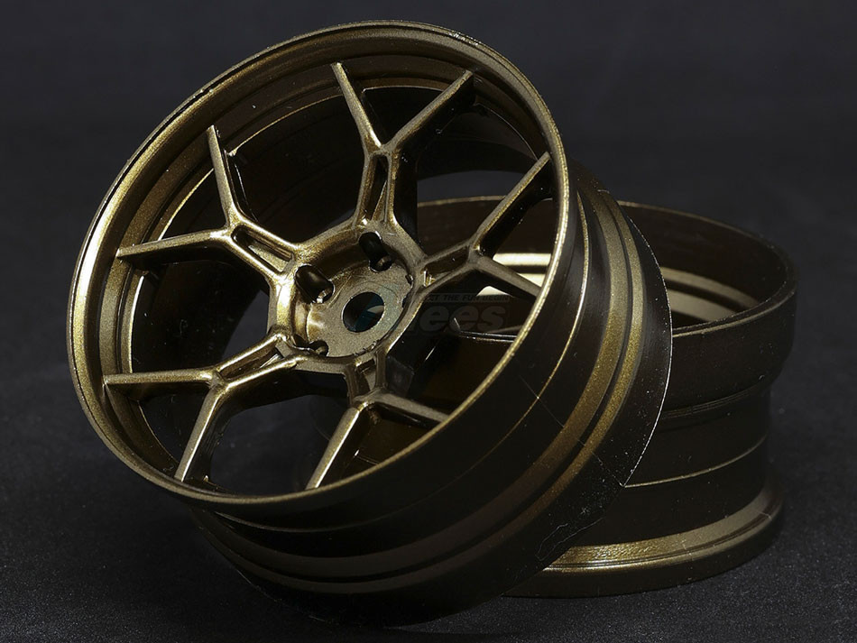 DS Racing Miscellaneous All Drift Feathery Rim Bronze Color (2pcs)