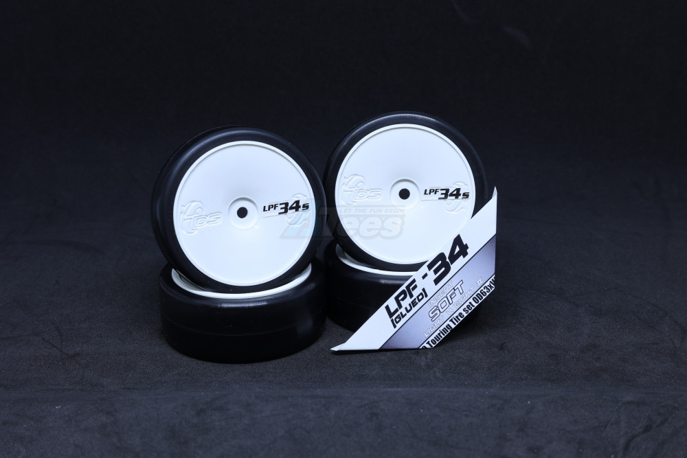 DS Racing Miscellaneous All Touring Low Profile Tire No.34 Insert Soft 4pcs