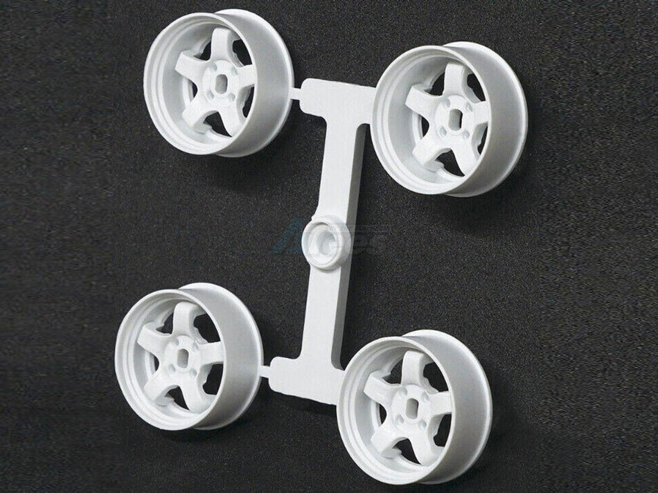 DS Racing Miscellaneous All Mini-Z Rim White Color 8.5mm Narrow
