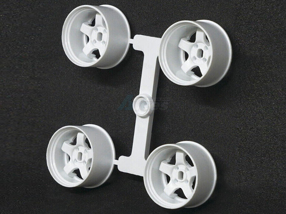 DS Racing Miscellaneous All Mini-Z Rim White Color 11mm Wide