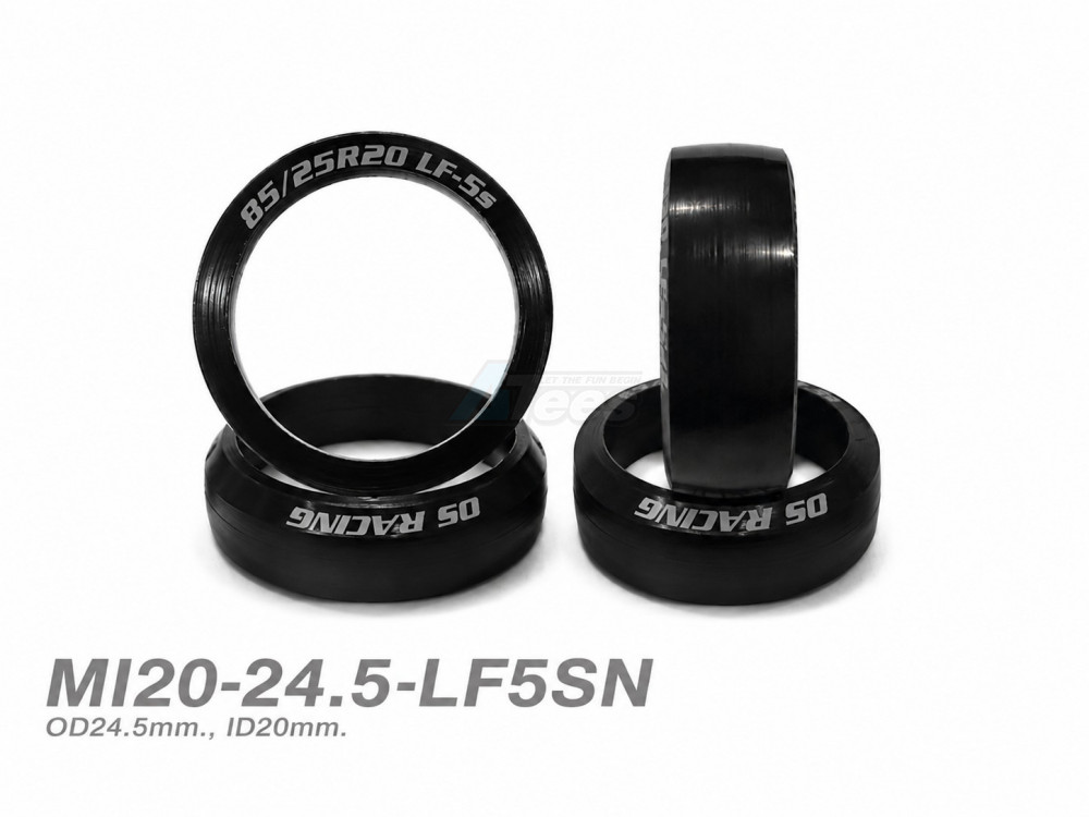 DS Racing Miscellaneous All LF-5S ID20-OD24.5mm (Narrow 4 pcs)