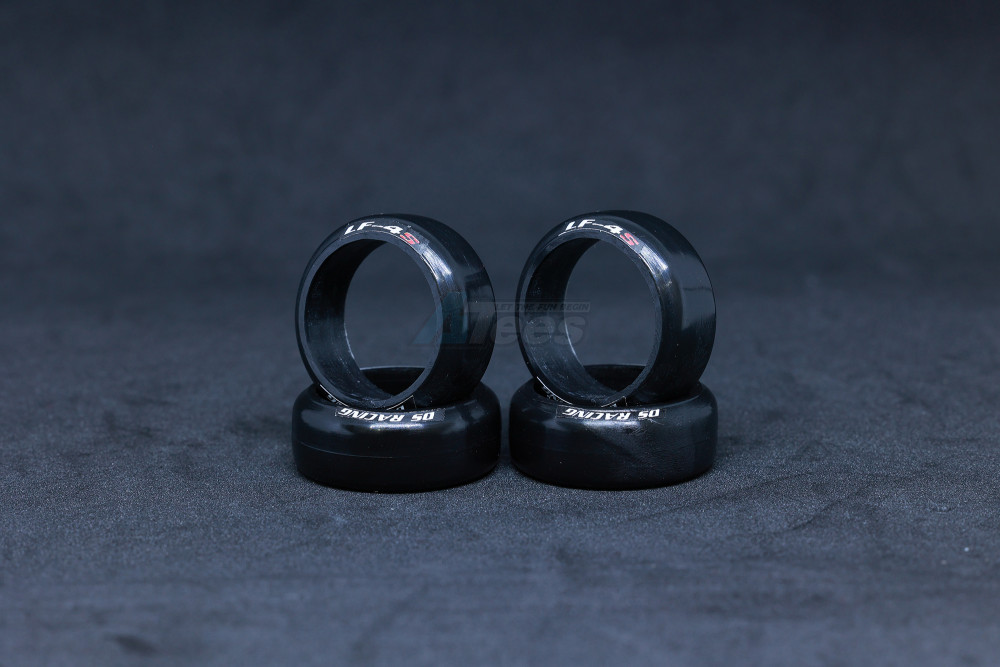DS Racing Miscellaneous All Mini Drift Tire LF-4S OD 26.5mm ID 20mm (Wide) 4pcs