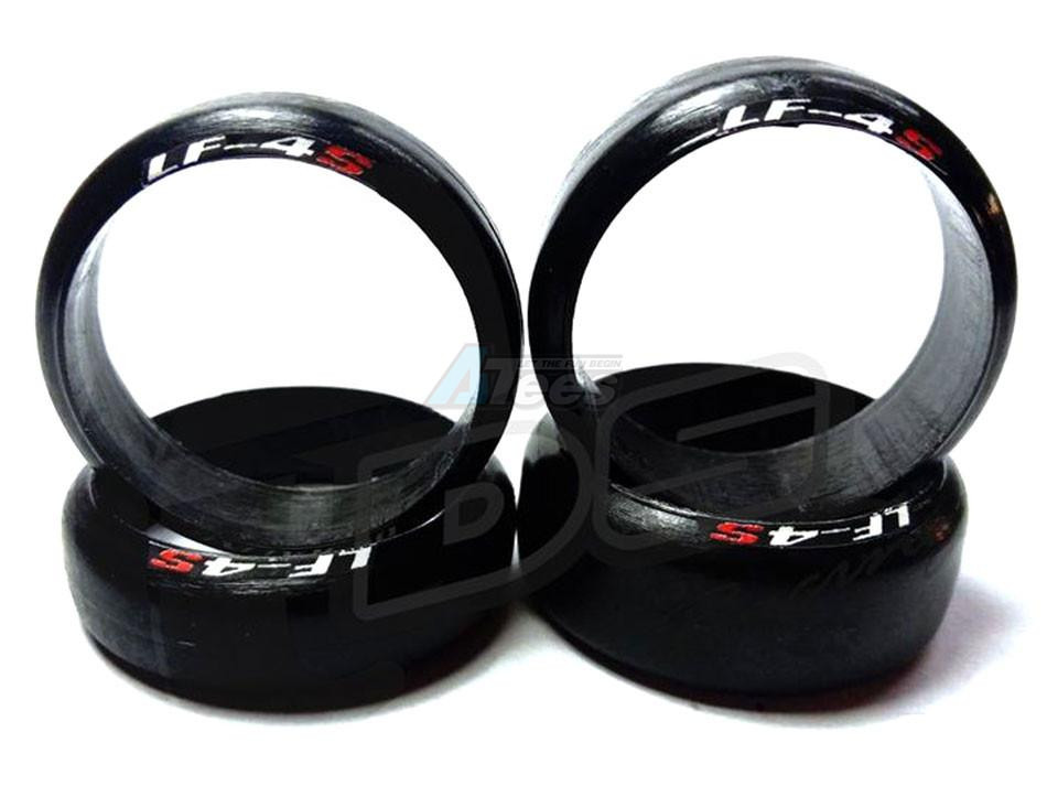 DS Racing Miscellaneous All Mini Drift Tire LF-4S OD 26.5mm ID 22mm (Narrow + Wide) 4pcs