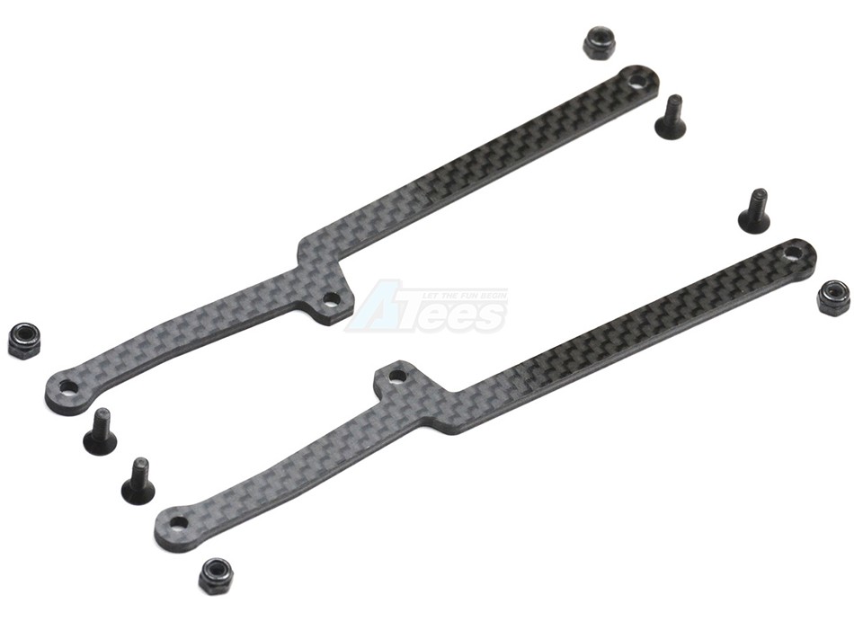 EXOTEK Racing Tamiya F104 F1R3 CHASSIS RAILS, CF
