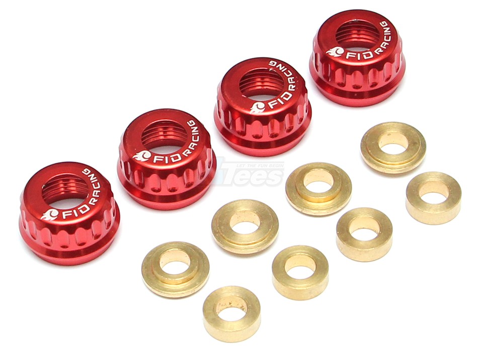 FID Racing Team Losi 5IVE-T Prevent Oil Leaking Red