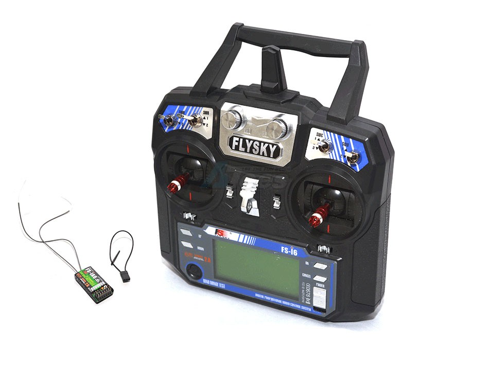 Fly Sky Miscellaneous All Flysky FS-i6 2.4g 6CH AFHDS RC Transmitter With FS-iA6 Receiver