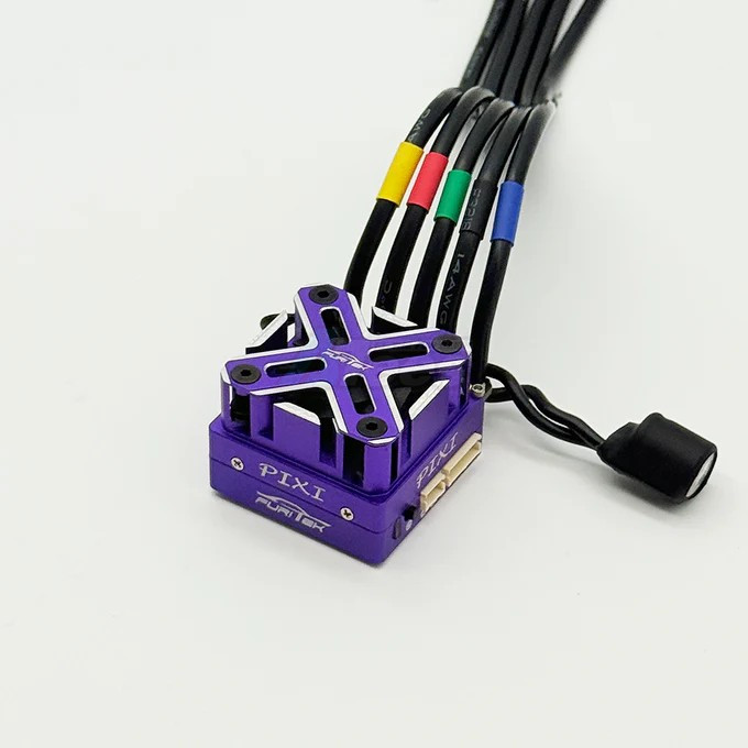 Furitek Miscellaneous All PIXI Drift Purple Edition w/ Wifi Module & Fan - Sensored ESC for 1/10 Cars