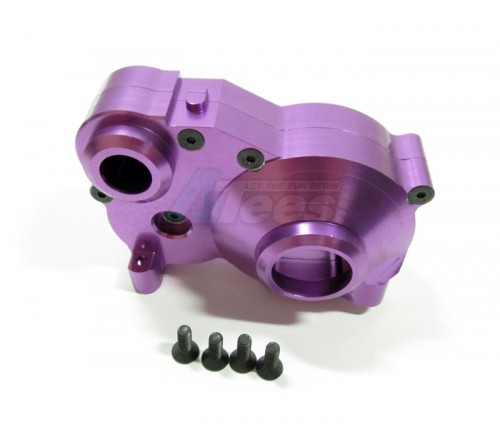 GPM Racing HPI Baja 5B RTR/5B SS/5T Aluminum Rear Gear Box - 1 Set (Baja 5B/5B SS/5T) Purple