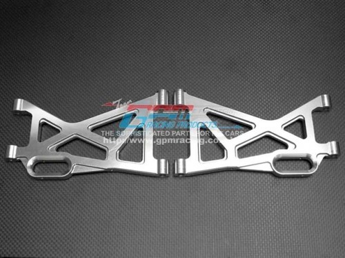 GPM Racing HPI Baja 5B Flux Aluminum Rear Lower Arm - 1 Pair (Baja 5B/5B SS/5T) Blue