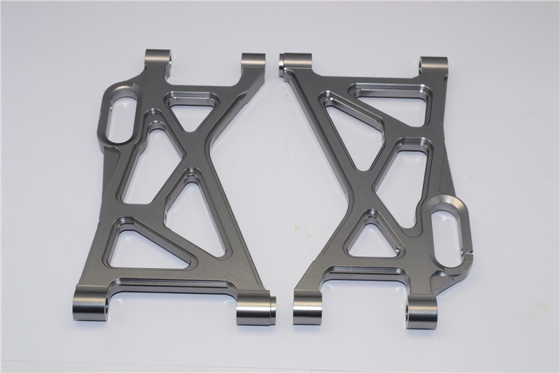 GPM Racing HPI Baja 5B RTR/5B SS/5T Aluminum Rear Lower Arm - 1pr (baja 5b/5b Ss/5t) Gun Metal