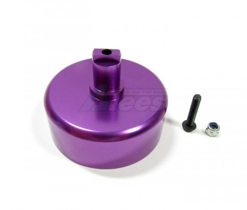 GPM Racing HPI Baja 5SC RTR/5SC SS Aluminum Clutch Bell Of 5mm Bore With Screw & Lock Nut For Use With Pinions Sbj01618to - 1 Piece Set (baja 5b/5b SS/ 5t) Purple