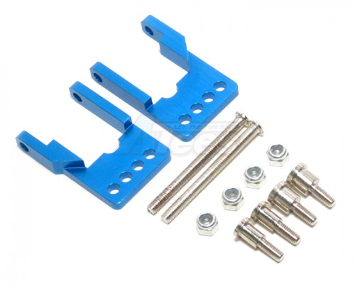 GPM Racing Tamiya CC01 Aluminum Rear Damper Mount - 1set Blue