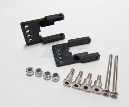 GPM Racing Tamiya CC01 Aluminum Rear Damper Mount - 1set Black