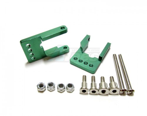 GPM Racing Tamiya CC01 Aluminum Rear Damper Mount - 1set Green