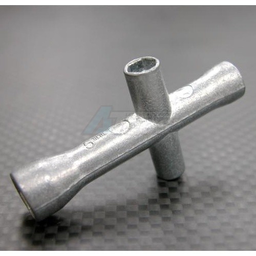 GPM Racing Miscellaneous All Cross Wrench (Dimension Of Holes Of 4mm,5mm,5.5mm,7mm) -1 Pc