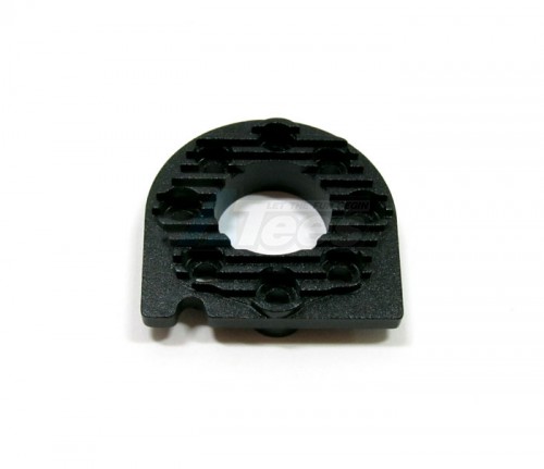 GPM Racing Tamiya DF-02 Aluminum Motor Mount Plate With Heat Sink Black