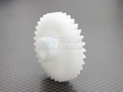 GPM Racing HPI Savage 21 Delrin Drive Gear (32T) - 1 Pc White