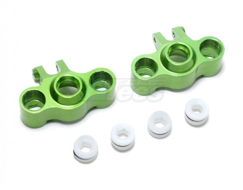 GPM Racing Traxxas 1/16 Mini E-Revo Aluminum Front/rear Knuckle Arm - 1 Pair Set Green