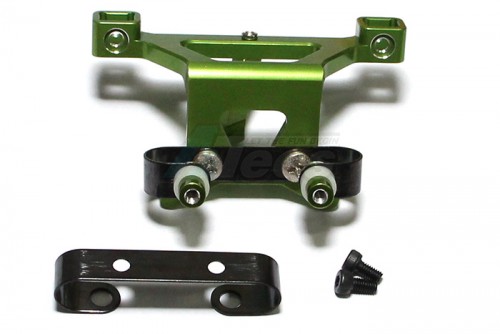 GPM Racing Traxxas 1/16 Mini E-Revo ALUMINUM FRONT BODY POST MOUNT WITH SCREW -1 PC SET Green