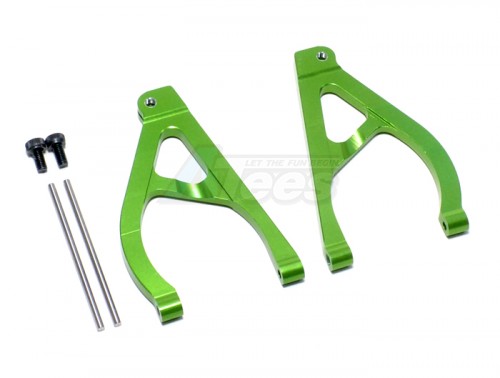 GPM Racing Traxxas 1/16 Mini E-Revo Aluminum Rear Upper Arm - 1 Pair Set Green