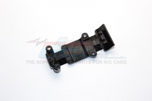 GPM Racing Traxxas 1/16 Mini E-Revo Aluminum Rear Skip Plate - 1 Pc Black