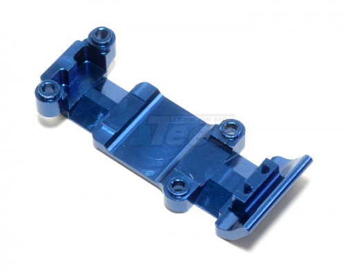 GPM Racing Traxxas 1/16 Mini E-Revo Aluminum Rear Skip Plate - 1 Pc Dark Blue