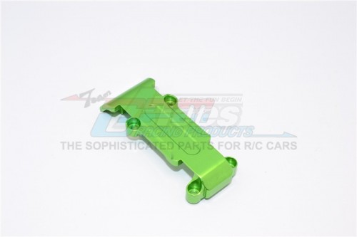GPM Racing Traxxas 1/16 Mini E-Revo Aluminum Rear Skip Plate - 1 Pc Green