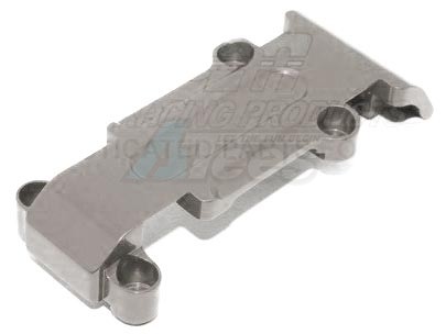 GPM Racing Traxxas 1/16 Mini E-Revo Aluminum Rear Skip Plate - 1pc Gun Metal