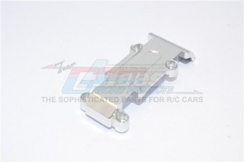 GPM Racing Traxxas 1/16 Mini Slash Aluminum Rear Skip Plate - 1 Pc Silver