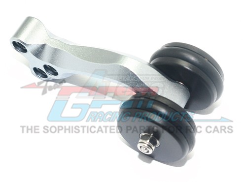 GPM Racing Traxxas 1/16 Mini E-Revo Aluminum Rear Wheelie Bar - 1 Set Silver