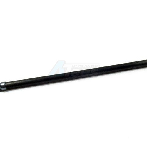 GPM Racing Tamiya DF-02 Graphite Main Shaft With Aluminum Ends Gun Metal