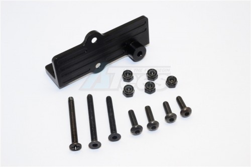 GPM Racing Gmade R1 Aluminium Servo Mount - 1Pc Set Black