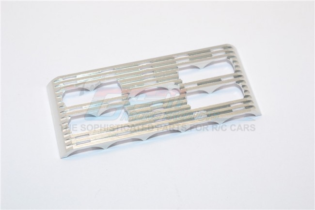 GPM Racing Miscellaneous All 5cell Aluminum Battery Stopper Plate Heat Sink-1pc Silver