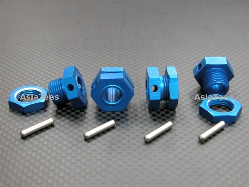 GPM Racing HPI Hellfire Aluminum Drive Adaptor With Pins - 4pcs Set
