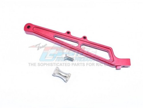 GPM Racing Arrma Infraction 6S BLX All-Road Aluminium Rear Chassis Brace & Collar - 3Pcs Set Red