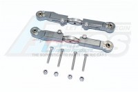 GPM Racing Arrma Infraction 6S BLX All-Road Aluminium + Stainless Steel Rear Upper Arm Tie Rod - 10Pcs Set Gun Metal
